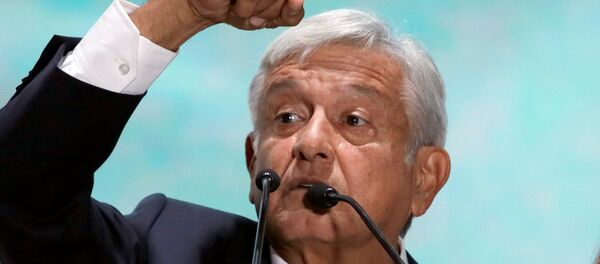 Andrés Manuel López Obrador, presidente electo de México - Sputnik Mundo
