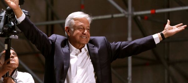 Andrés Manuel López Obrador, presidente electo de México - Sputnik Mundo