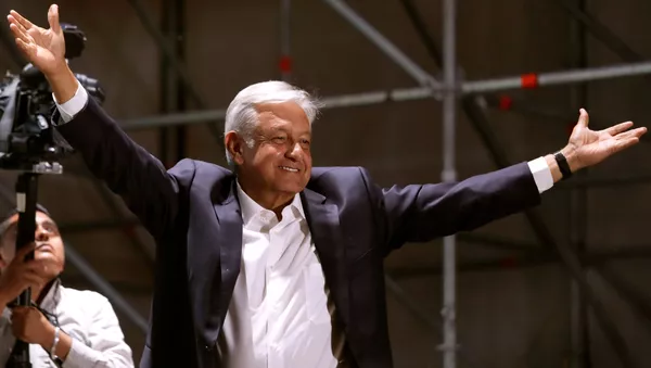 Andrés Manuel López Obrador, presidente electo de México - Sputnik Mundo