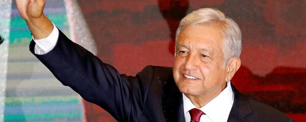 Andrés Manuel López Obrador, presidente electo de México - Sputnik Mundo