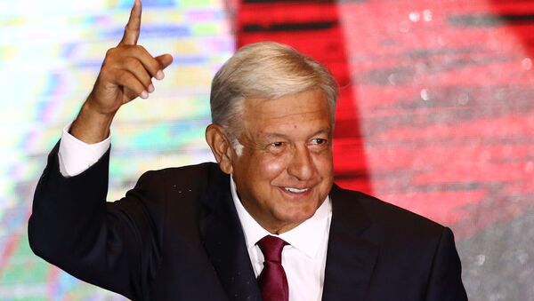 Andrés Manuel López Obrador, presidente electo de México - Sputnik Mundo