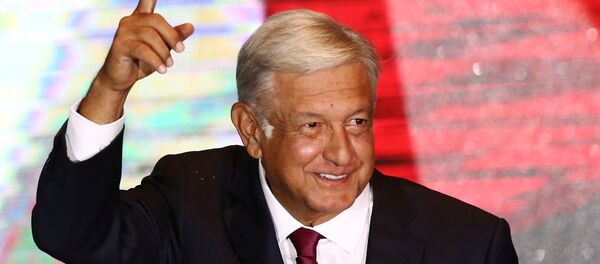 Andrés Manuel López Obrador, presidente electo de México - Sputnik Mundo
