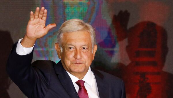 Andrés Manuel López Obrador, presidente electo de México - Sputnik Mundo