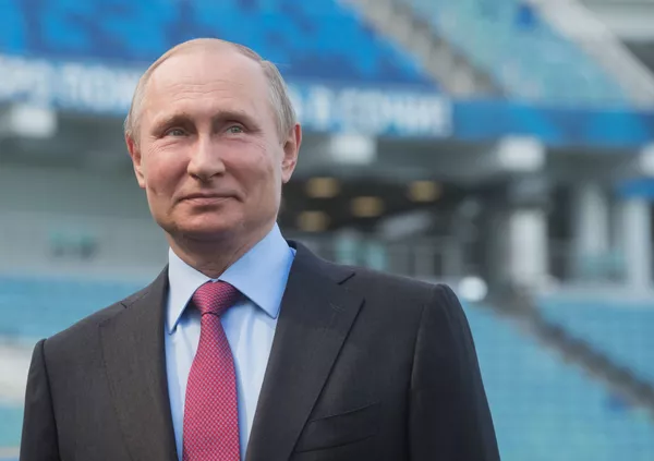 Vladímir Putin y el deporte rey Vladímir Putin y el deporte rey - Sputnik Mundo