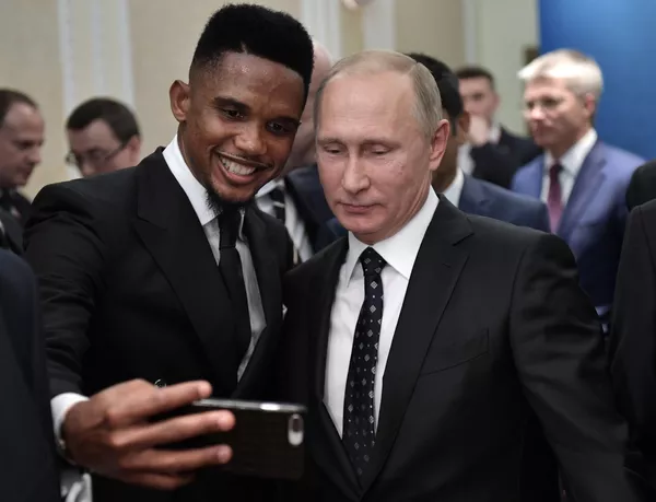 Vladímir Putin y el deporte rey Vladímir Putin y el deporte rey - Sputnik Mundo