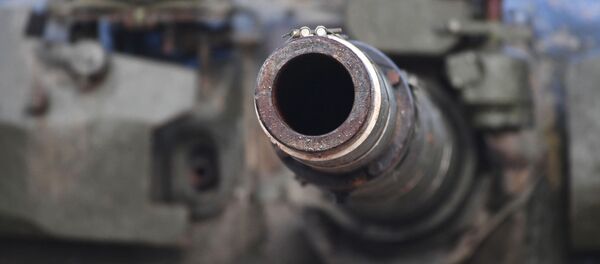 El cañón de un tanque - Sputnik Mundo