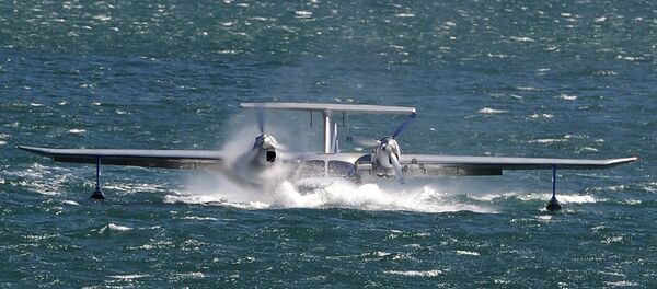 Avión anfibio La-8 - Sputnik Mundo