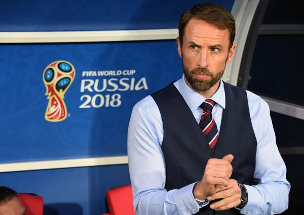 El técnico de Inglaterra, Gareth Southgate - Sputnik Mundo