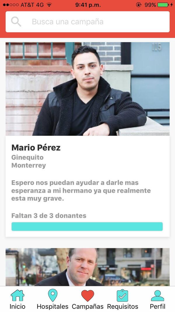 La aplicación móvil de Blooders, la plataforma digital de donación de sangre - Sputnik Mundo