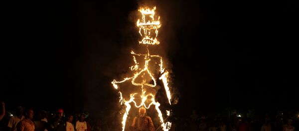 Quema del diablo, Festival del Caribe, Cuba Quema del diablo, Festival del Caribe, Cuba - Sputnik Mundo