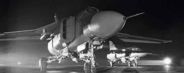 Un caza MiG-23, imagen archivo Un caza MiG-23, imagen archivo - Sputnik Mundo