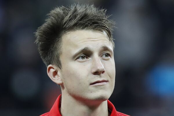 Alexandr Golovín, futbolista ruso - Sputnik Mundo
