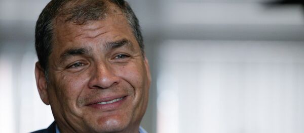 El expresidente de Ecuador, Rafael Correa. El expresidente de Ecuador, Rafael Correa. - Sputnik Mundo
