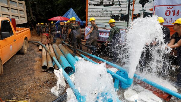 Operación de rescate en Tailandia Operación de rescate en Tailandia - Sputnik Mundo