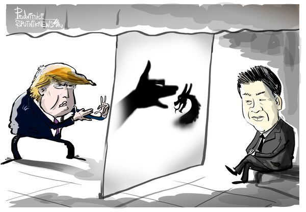 EEUU recurre a 'trucos psicológicos' para aterrorizar a China - Sputnik Mundo