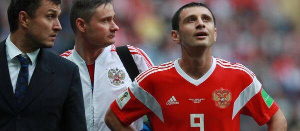 Alán Dzagóev, el mediocampista del combinado ruso Alán Dzagóev, el mediocampista del combinado ruso - Sputnik Mundo