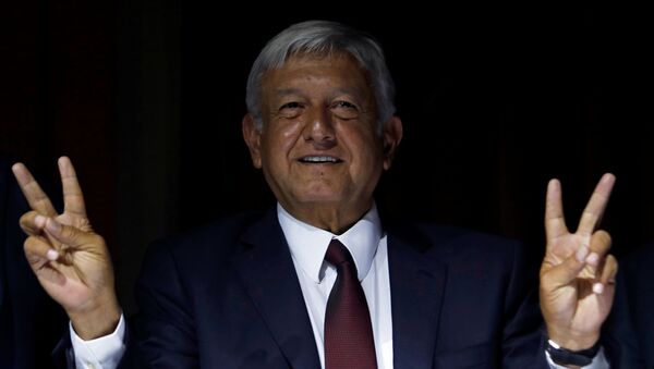 Andrés Manuel López Obrador, presidente electo de México - Sputnik Mundo