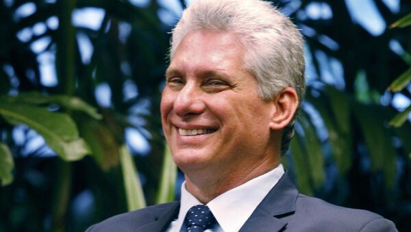 Miguel Díaz-Canel, presidente de Cuba - Sputnik Mundo