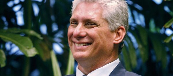 Miguel Díaz-Canel, presidente de Cuba - Sputnik Mundo