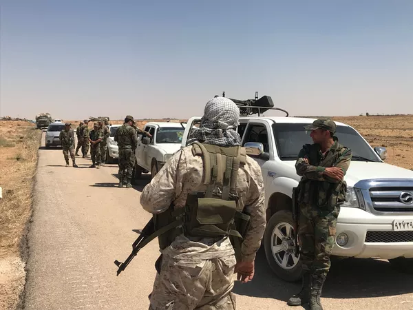 El Ejército sirio logra llegar a las fronteras de Jordania