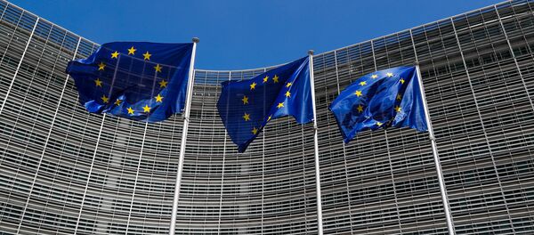 Banderas de la Unión Europea - Sputnik Mundo