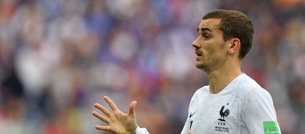 El jugador francés Antoine Griezmann - Sputnik Mundo