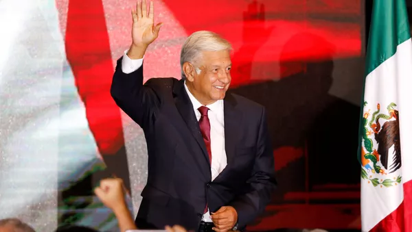Andrés Manuel López Obrador, presidente electo de México
