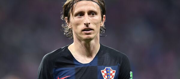 El capitán de la selección croata, Luka Modric - Sputnik Mundo