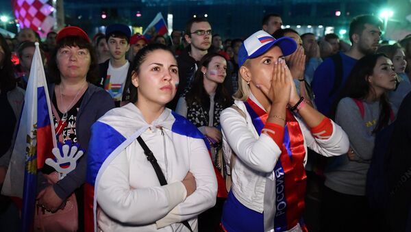 Hinchas de Rusia - Sputnik Mundo