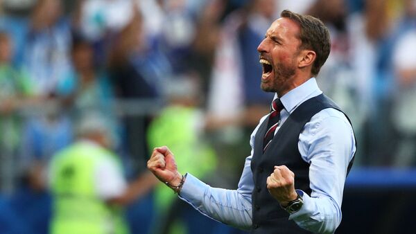 Gareth Southgate, director técnico de la selección de Inglaterra - Sputnik Mundo