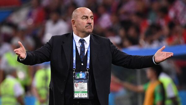 Stanislav Cherchésov, técnico de la selección rusa - Sputnik Mundo