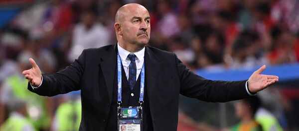 Stanislav Cherchésov, técnico de la selección rusa - Sputnik Mundo