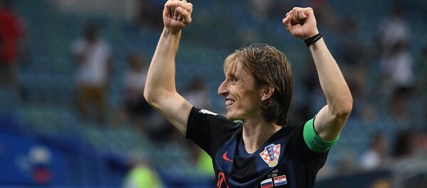 Luka Modric,centrocampista del Real Madrid - Sputnik Mundo