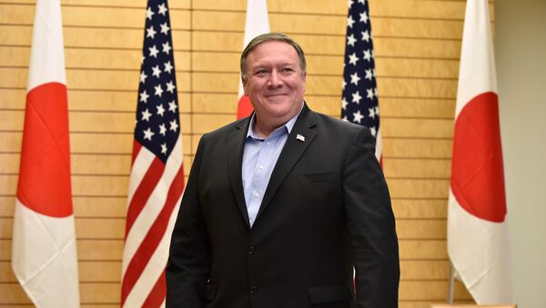 Mike Pompeo, secretario de Estado de EEUU - Sputnik Mundo