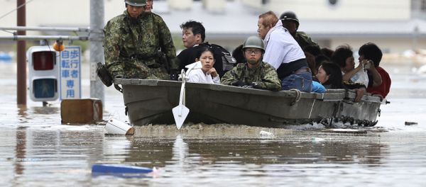 Lluvias torrenciales en Japón Lluvias torrenciales en Japón - Sputnik Mundo