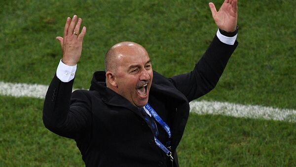 Stanislav Cherchésov, técnico de la selección rusa - Sputnik Mundo