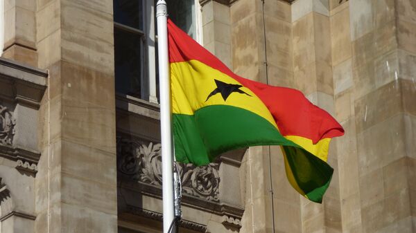 Bandera de Ghana - Sputnik Mundo