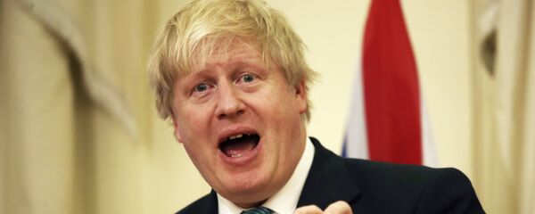 Boris Johnson, ex ministro de Asuntos Extreriores del Reino Unido - Sputnik Mundo
