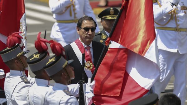 Martín Vizcarra, presidente de Perú Martín Vizcarra, presidente de Perú - Sputnik Mundo