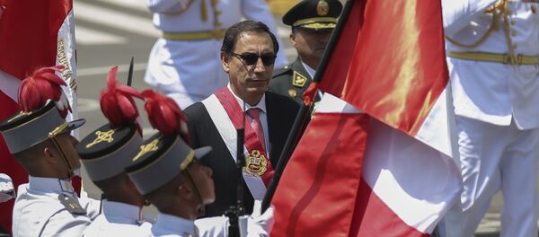 Martín Vizcarra, presidente de Perú - Sputnik Mundo