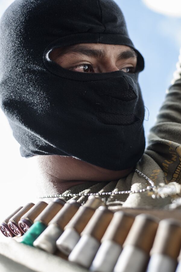 Policía Comunitaria de Olinalá, estado de Guerrero, México - Sputnik Mundo