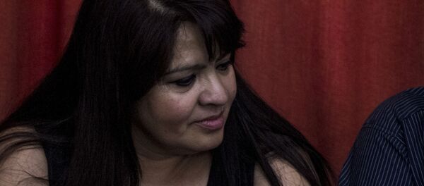 Nestora Salgado, excomandanta de la Policía Comunitaria de Olinalá, Guerrero, electa como senadora plurinominal por MORENA - Sputnik Mundo