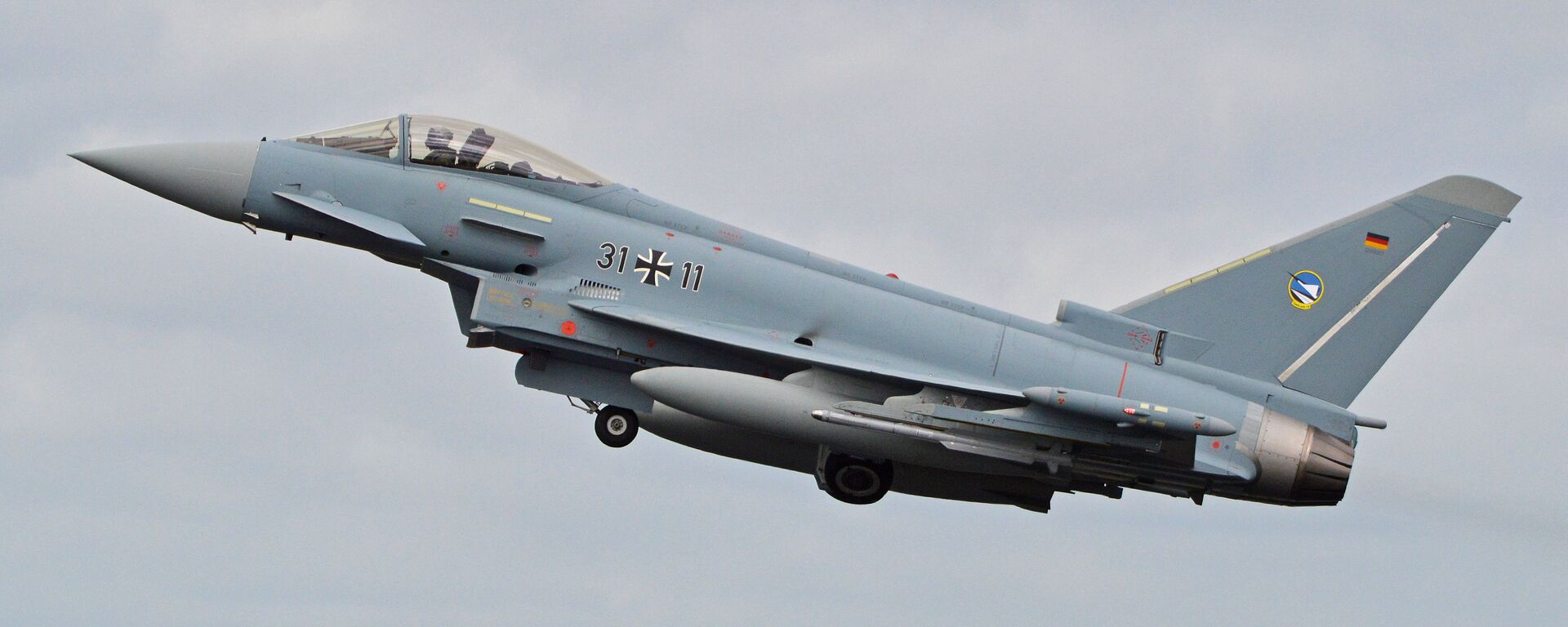 Un caza Eurofighter Typhoon de la Fuerza Aérea de Alemania, el avión que podría ser sustituido por el nuevo proyecto - Sputnik Mundo, 1920, 26.01.2023