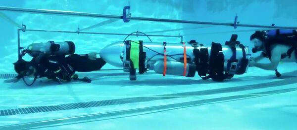 El minisubmarino ofrecido por la compañía del estadounidense Elon Musk para rescatar a los niños en Tailandia - Sputnik Mundo
