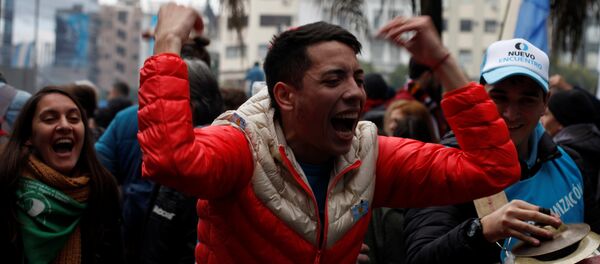 La multitudinaria protesta en Buenos Aires contra el FMI, en imágenes - Sputnik Mundo