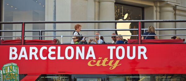 Bus turístico en Barcelona - Sputnik Mundo