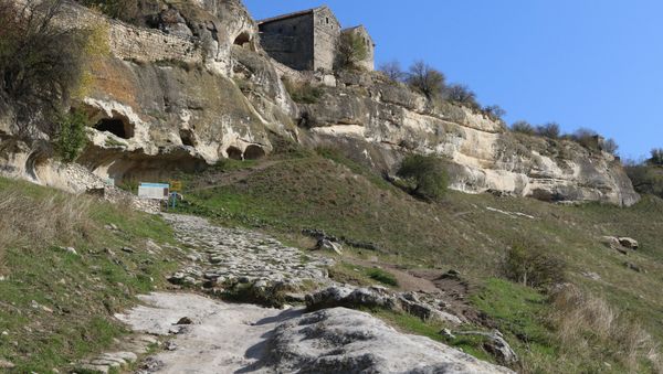 Ciudad de cuevas Chufut-Kale en Crimea, referencial Ciudad de cuevas Chufut-Kale en Crimea, referencial - Sputnik Mundo