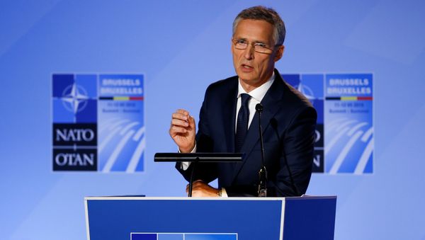 Jens Stoltenberg, el secretario general de la OTAN Jens Stoltenberg, el secretario general de la OTAN - Sputnik Mundo