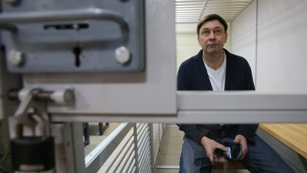 Kiril Vishinski, el jefe del portal RIA Novosti Ukraina - Sputnik Mundo