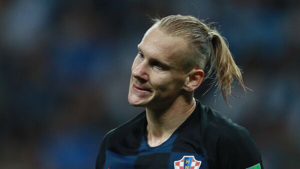 Domagoj Vida, defensa de la selección croata - Sputnik Mundo